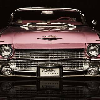 Cadillac Eldorado pink wallpaper