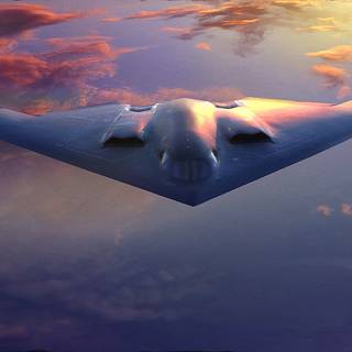 Stealth aircraft wallpaper