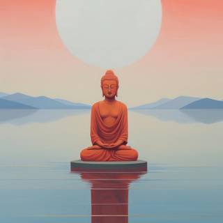 Buddha monk wallpaper