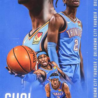 Shai Gilgeous Alexander OKC wallpaper