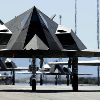 Stealth aircraft wallpaper