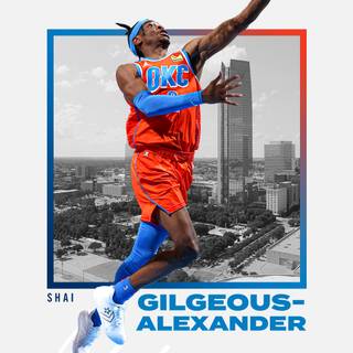 Shai Gilgeous Alexander OKC wallpaper