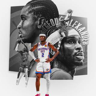 Shai Gilgeous Alexander OKC wallpaper