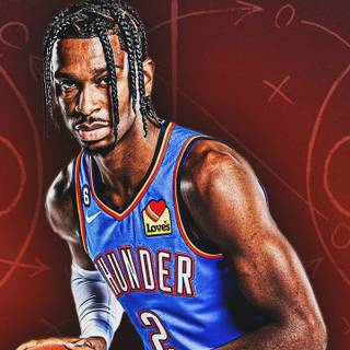 Shai Gilgeous Alexander OKC wallpaper