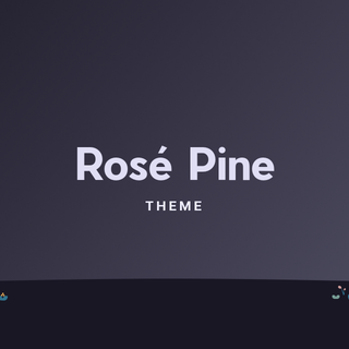 Rose Pine wallpaper