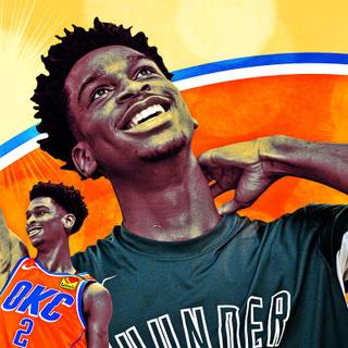 Shai Gilgeous Alexander OKC wallpaper