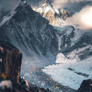 Everest base camp wallpaper