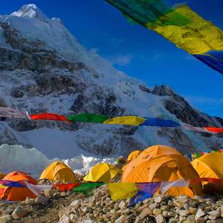 Everest base camp wallpaper