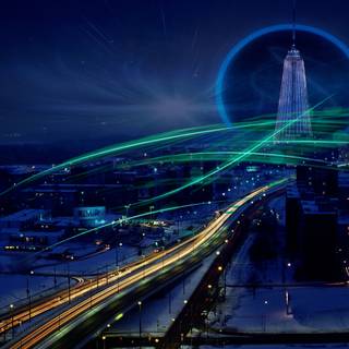 Evening time wallpaper