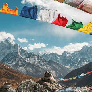 Everest base camp wallpaper