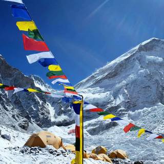 Everest base camp wallpaper