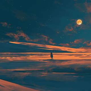 Evening time wallpaper