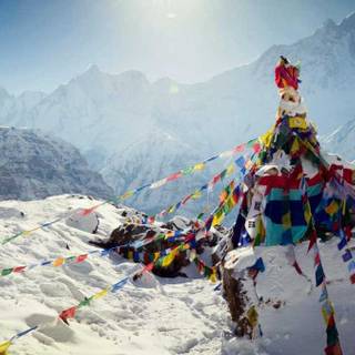 Everest base camp wallpaper