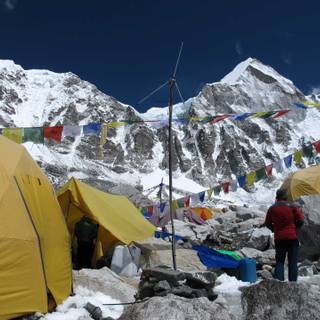 Everest base camp wallpaper