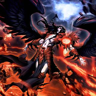 Lucifer démon wallpaper