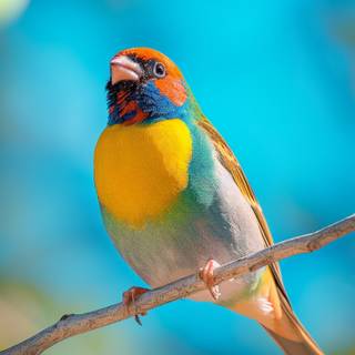 Gouldian finch wallpaper