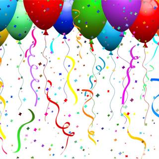 Balloon of wishes wallpaper