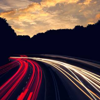 Cars night 4k wallpaper