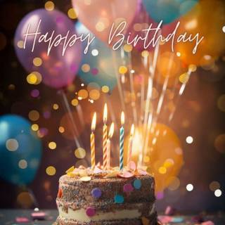 Balloon of wishes wallpaper