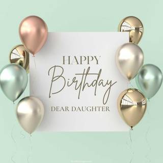 Balloon of wishes wallpaper