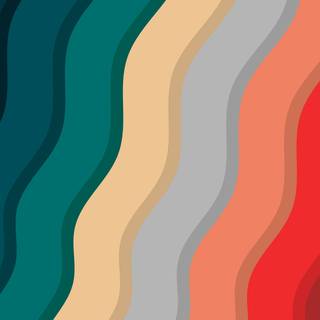 Retro minimal phone wallpaper