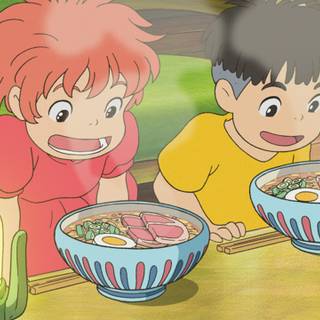4k Ponyo wallpaper
