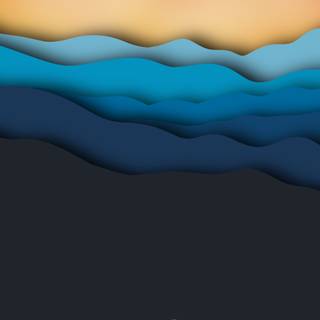 Angled waves 4k wallpaper