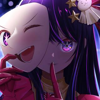 Ai Hoshino 4k wallpaper