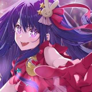 Ai Hoshino 4k wallpaper