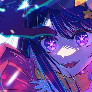 Ai Hoshino 4k wallpaper