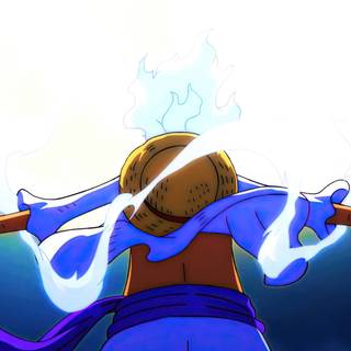 Monkey D. Luffy Gear 5 4k wallpaper