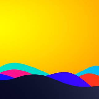 4k yellow abstract wallpaper