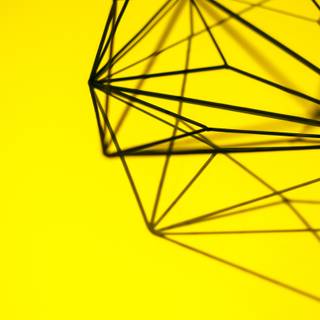 4k yellow abstract wallpaper