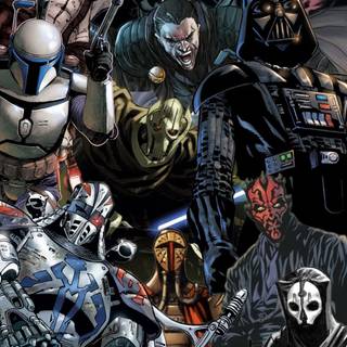 Comic book iPhone wallpaper