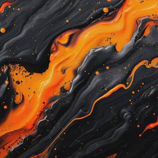 Liquid black wallpaper