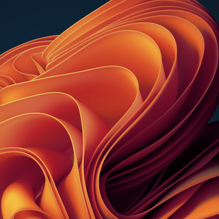 Black orange desktop wallpaper