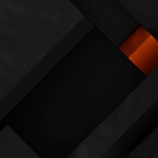 Orange black 4k wallpaper