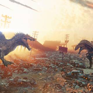 Spinosaurus 4k wallpaper