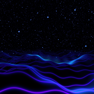 4k night blue wallpaper