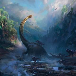 Spinosaurus 4k wallpaper