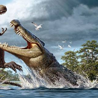 Spinosaurus 4k wallpaper