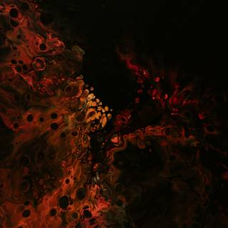 Orange black 4k wallpaper