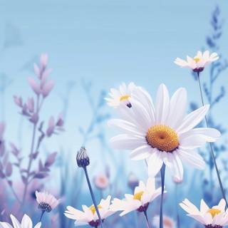 Purple and blue phone wallpaper