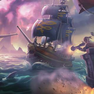 Sea of Thieves iPhone wallpaper