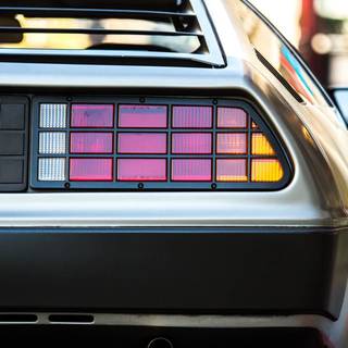 Delorean iPhone wallpaper