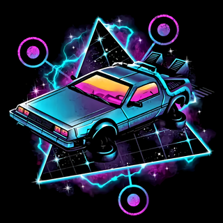 Delorean iPhone wallpaper