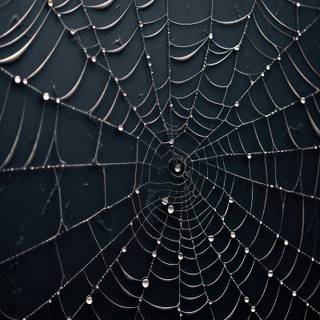 Spider web iPhone wallpaper