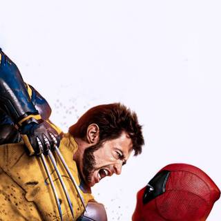 Deadpool and Wolverine phone wallpaper