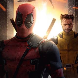 Deadpool and Wolverine phone wallpaper