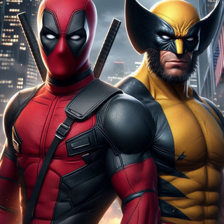 Deadpool and Wolverine phone wallpaper